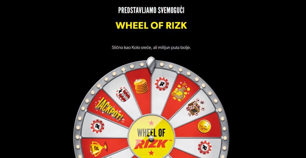 Rizk casino Wheel of Rizk