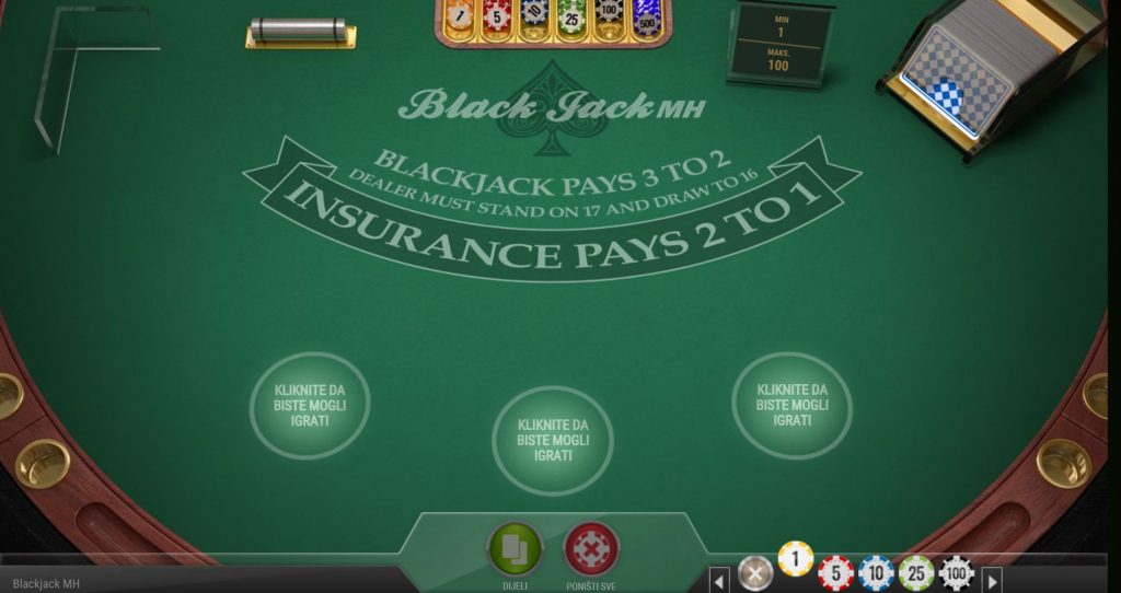 blackjack multi hand