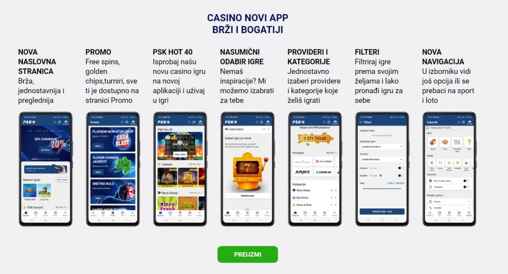 PSK casino app