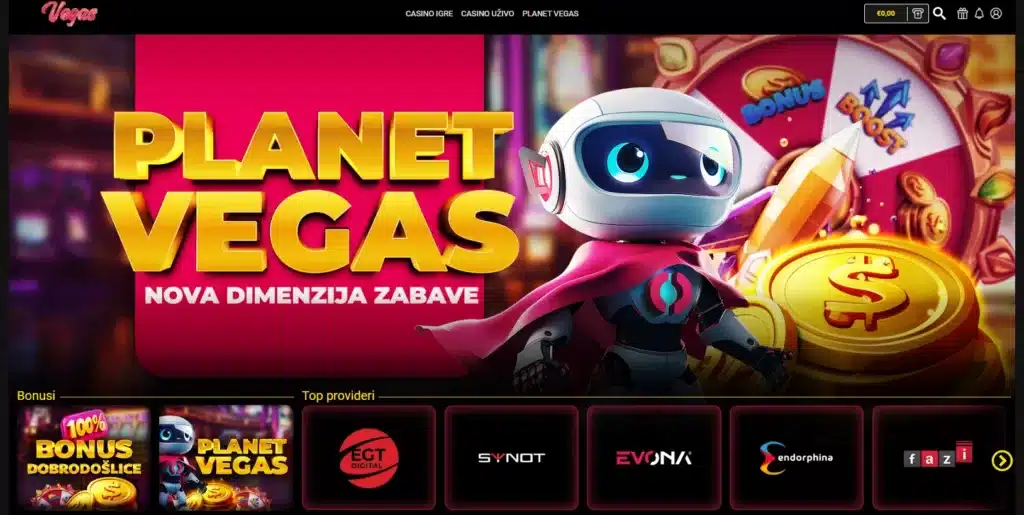 Vegas casino naslovnica