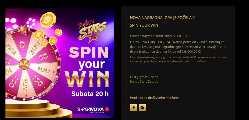 Rebuy Stars Spin Your Win