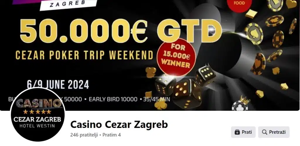 Cezar casino Facebook