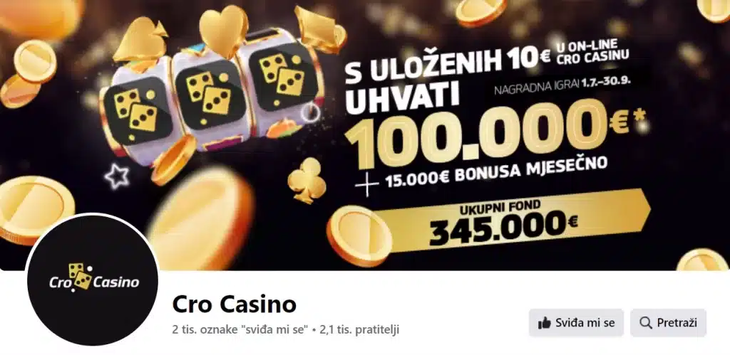 Cro Casino Facebook