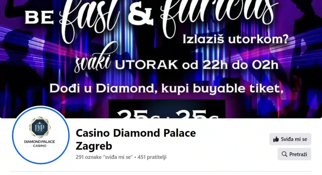 Diamond Palace Facebook