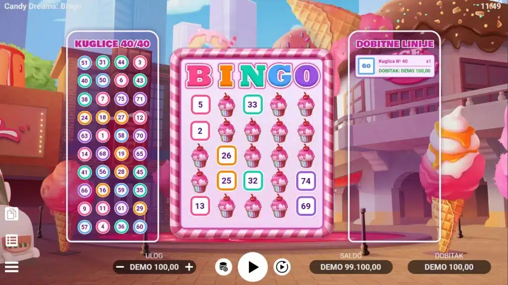 Candy Dreams Bingo