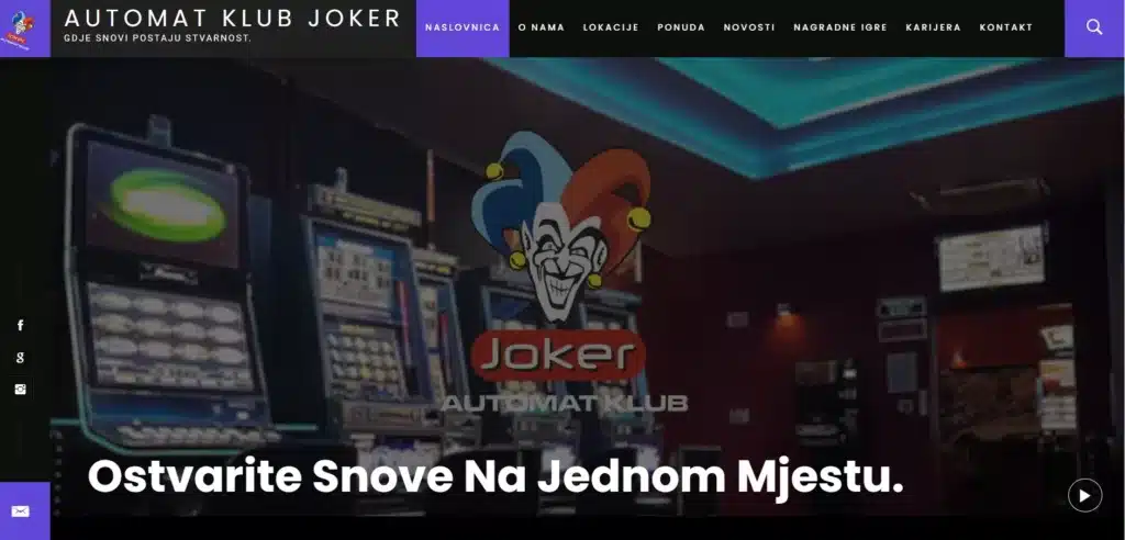 Joker automat klub