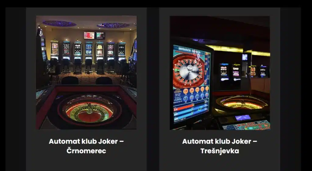 Joker automat klub Črnomerec Trešnjevka