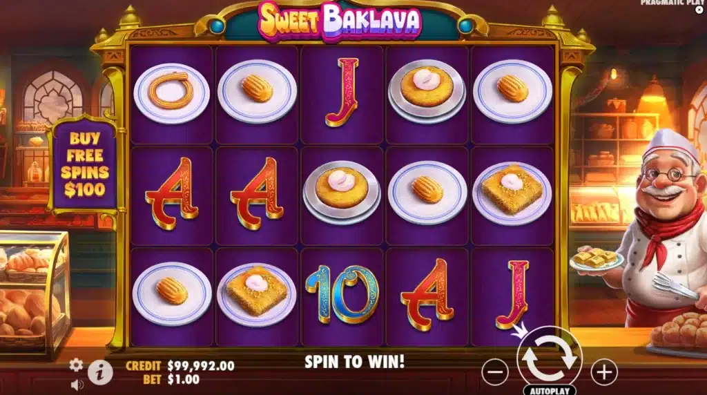 sweet baklava