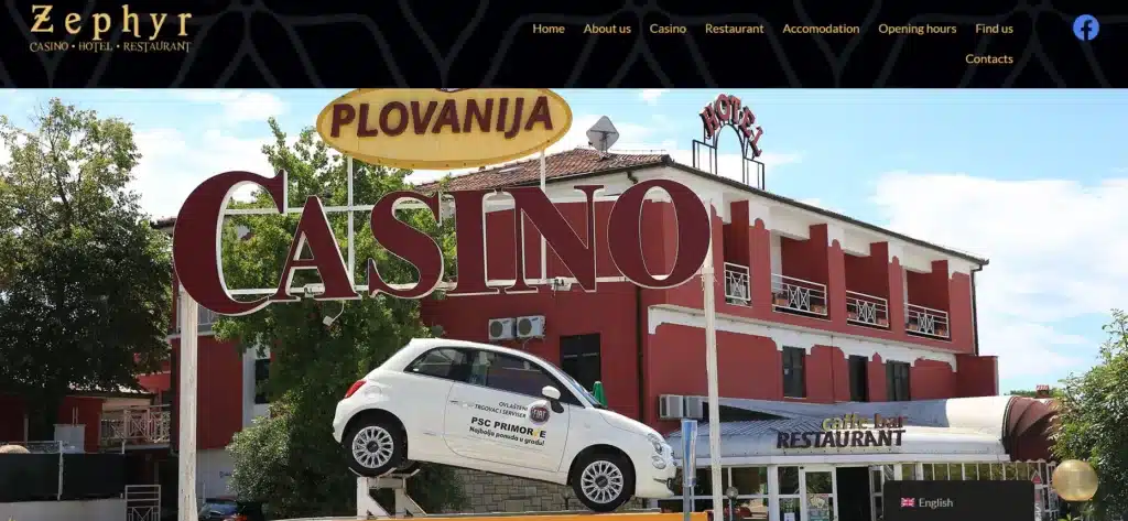 Casino Zephyr Plovanija