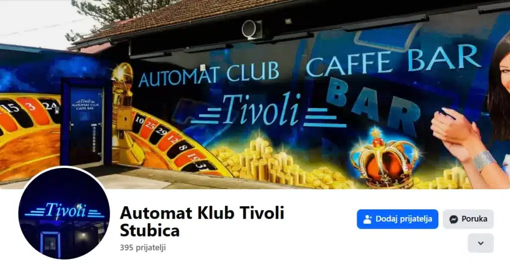 Automat klub Tivoli Stubica